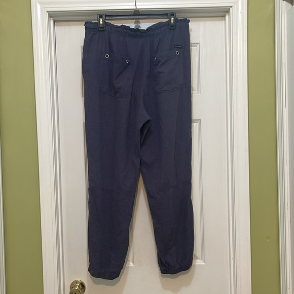 Social Standard by Sanctuary - blue/gray linen blend jogger pant - size XL - Picture 2 of 5